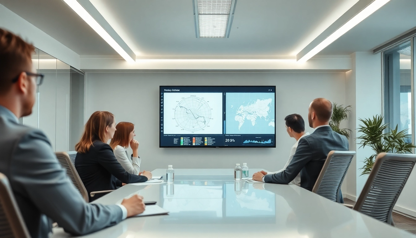 Berater für Unternehmensberatung Firmen analysieren Strategien in modernem Büro.