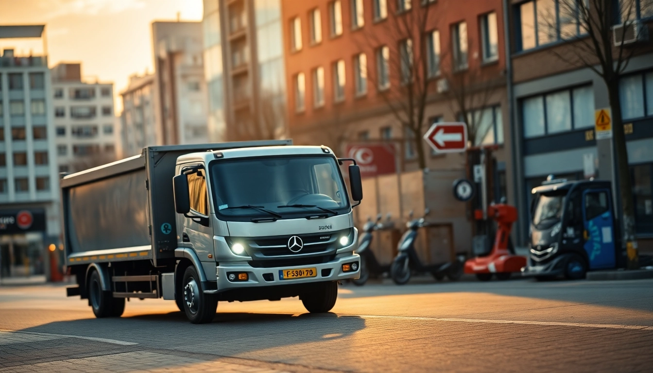 Schrottabholung Oberhausen - Effiziente Abholung von Altmetall mit einem modernen Fahrzeug.