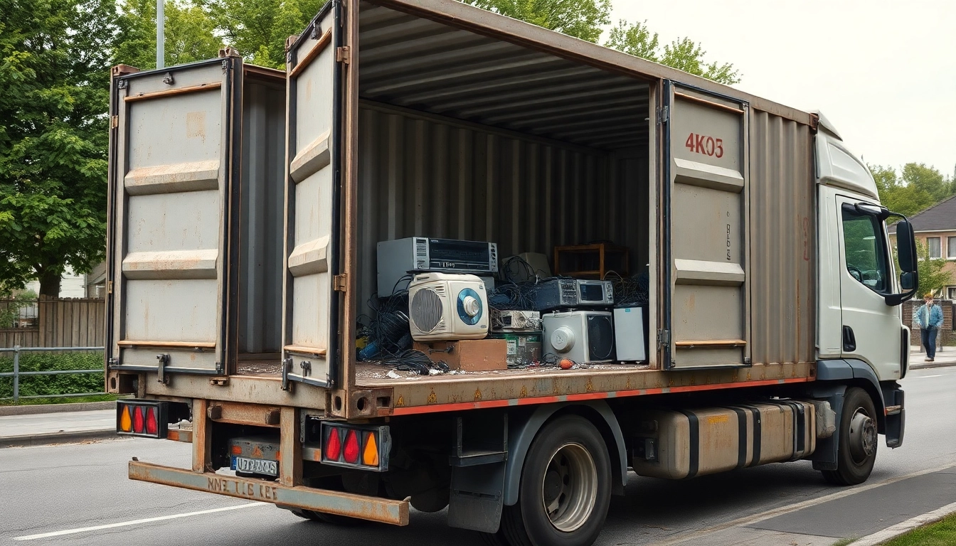Schrottabholung Wuppertal - Kostenlose Abholung von alten Elektrogeräten und Metallschrott.