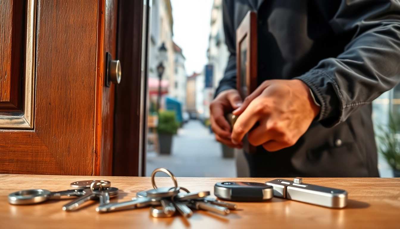 Schlüsseldienst Spandau hilft beim Öffnen von Türen mit professionellen Schlüsseltechniken.
