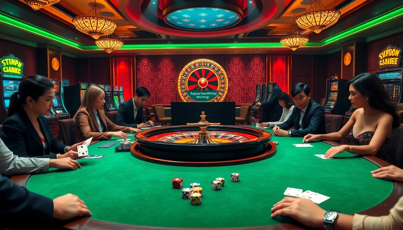 Experience the thrill at Trang chủ S8 with vibrant casino gaming and poker excitement.