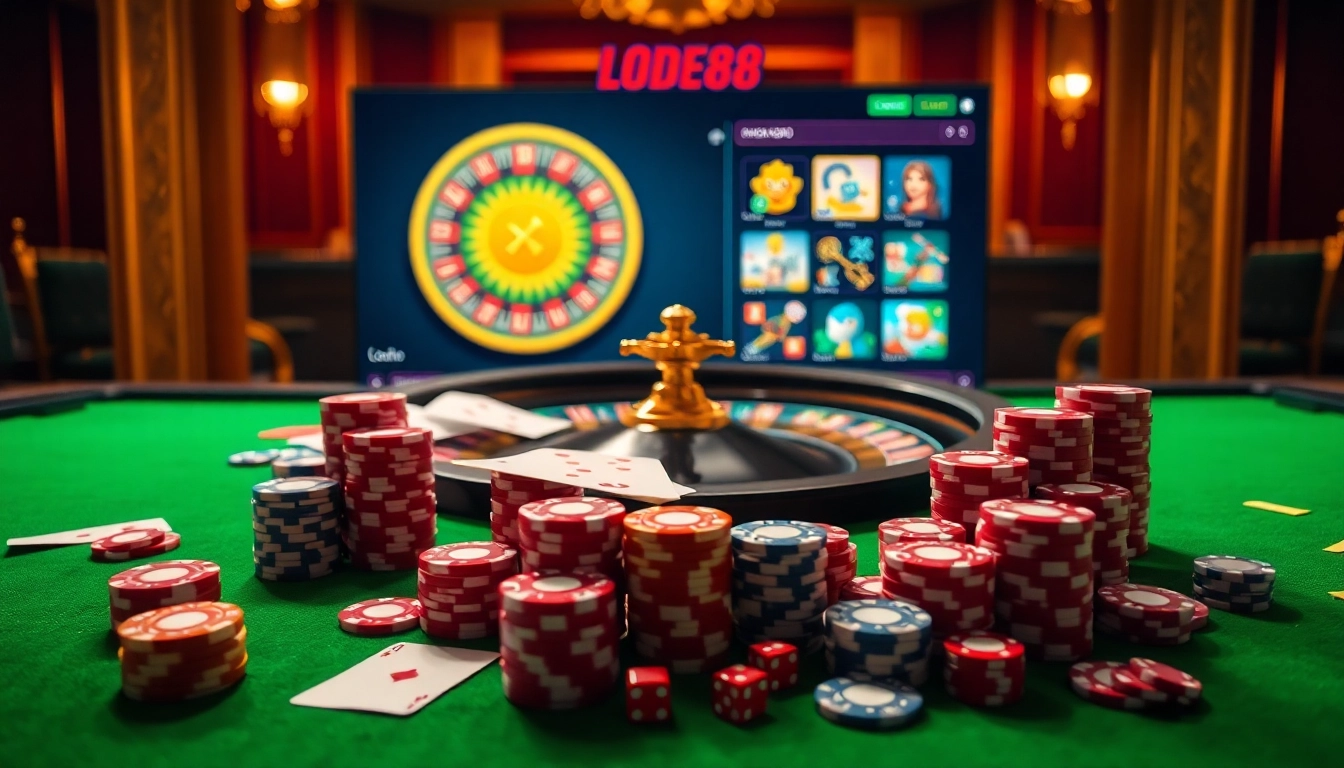 Enhance your gambling experience at https://lode88uk.com/ with opportunities to play cards and roll dice.