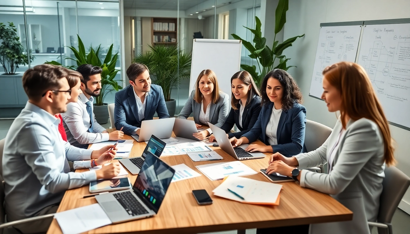 Optimierung der Personalbesetzung durch ein engagiertes Team bei der Arbeit.