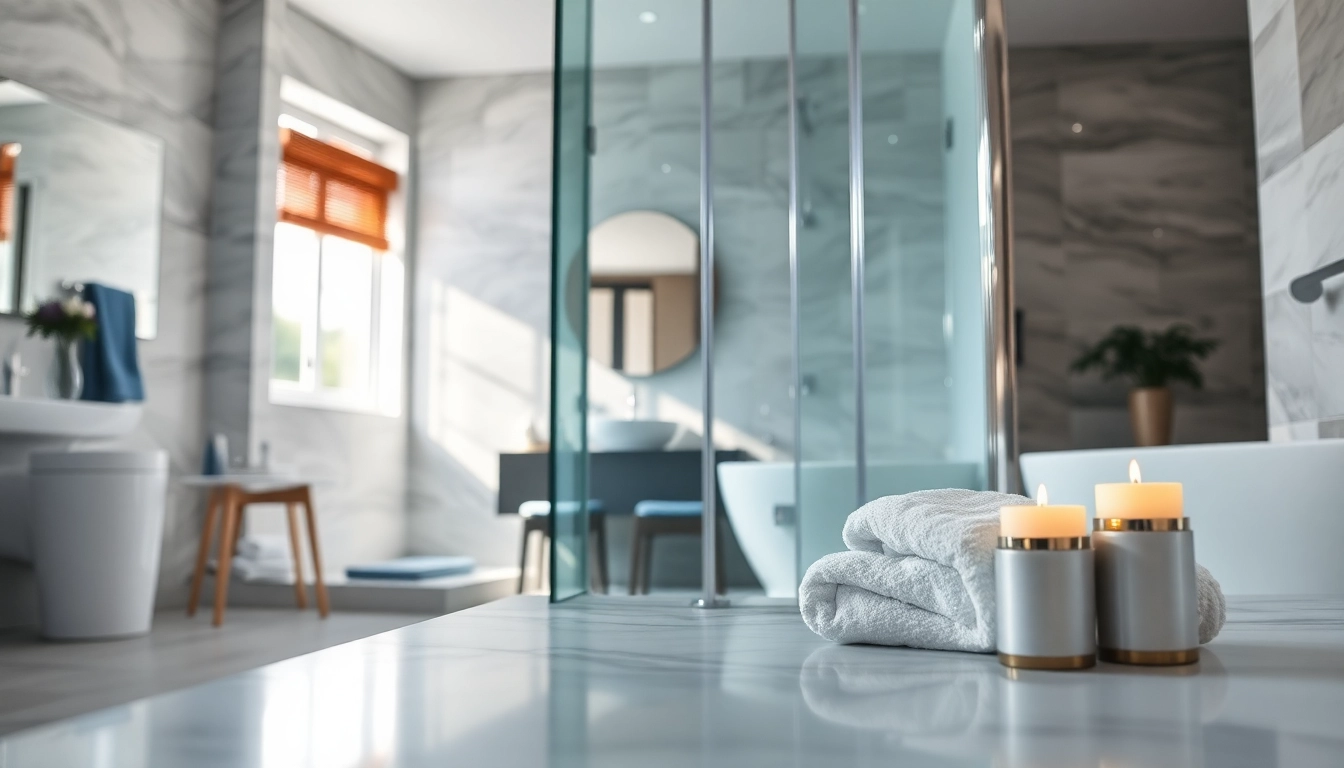 Die elegante sonni Duschkabine 80x80 im modernen Badezimmer mit stilvollen Details und sanfter Beleuchtung.